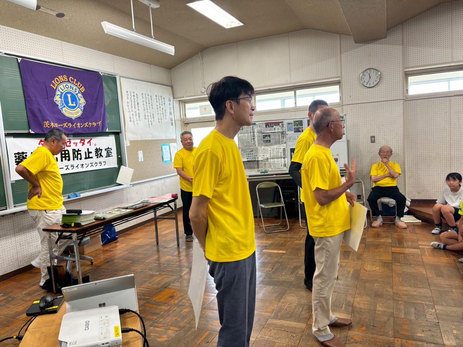 開催報告：三島小学校にて薬物乱用防止教室