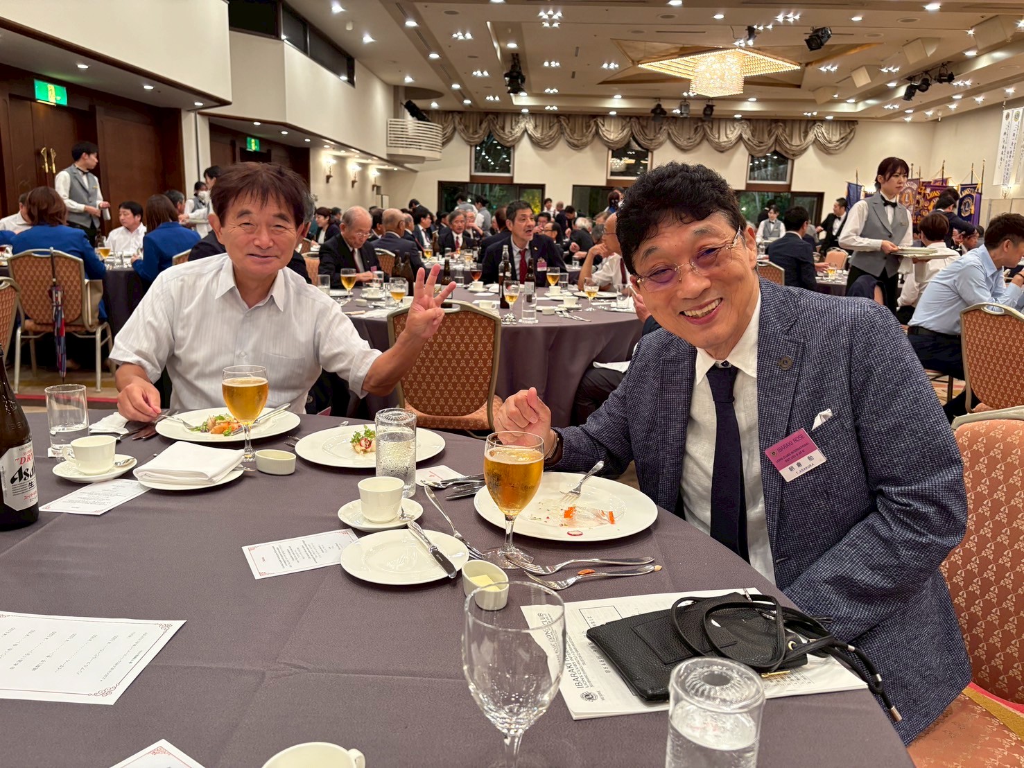 開催報告：９クラブ合同例会